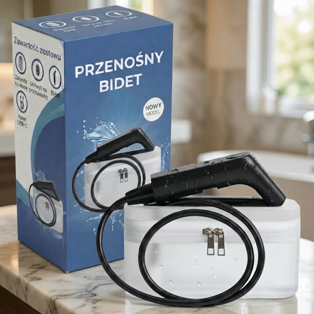 CLEANJET - Koniec z obtarciami i podrażnieniami od papieru!